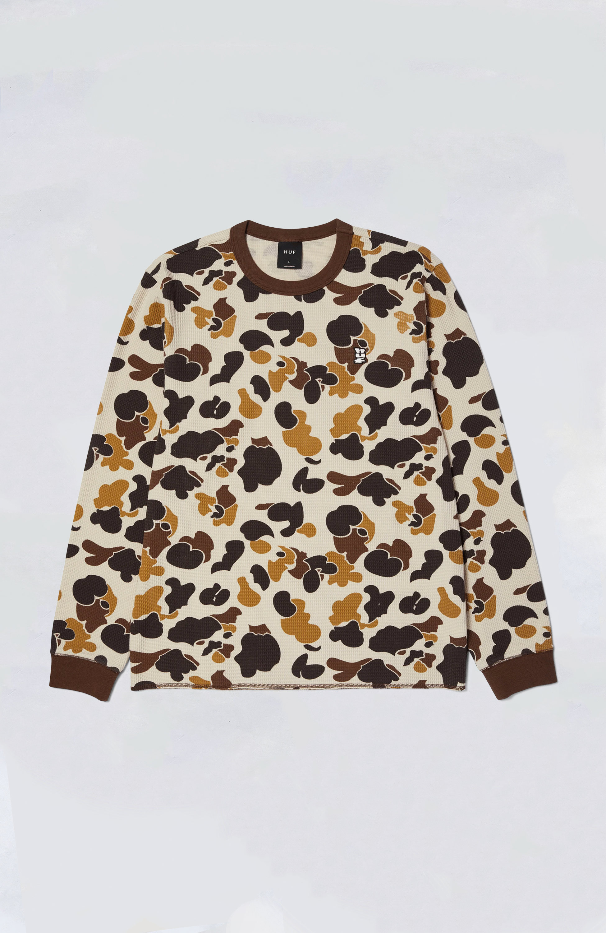 HUF - Shrader Camo L/S Thermal – Island Snow Hawaii
