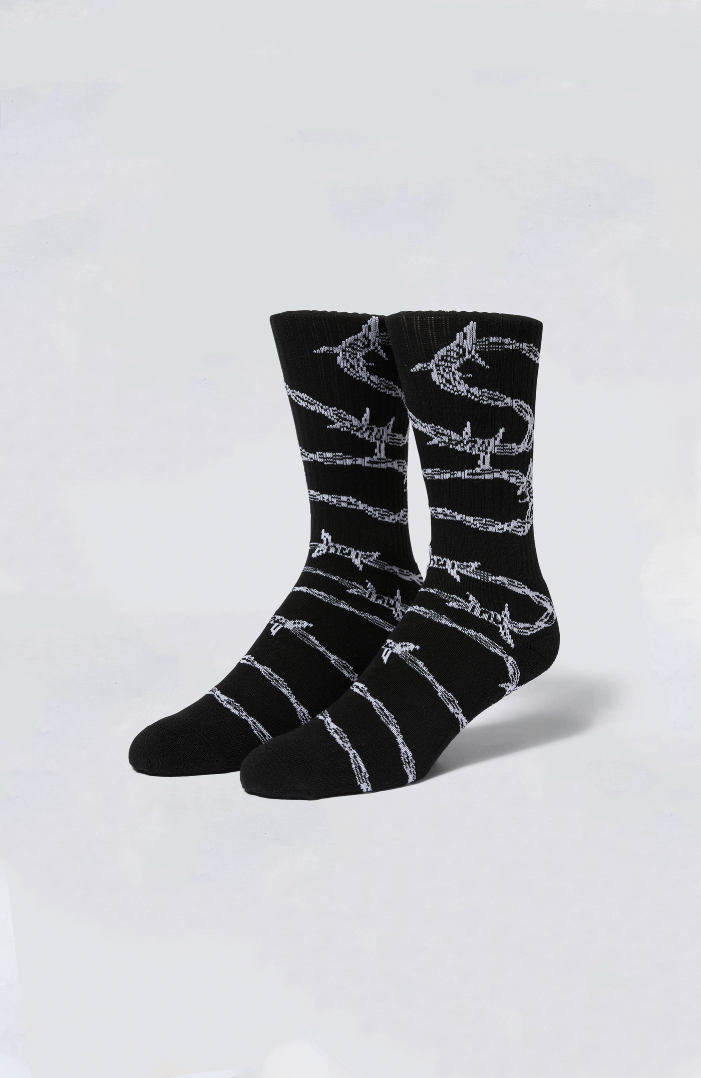 HUF Socks - Barbed Wire Crew Sock