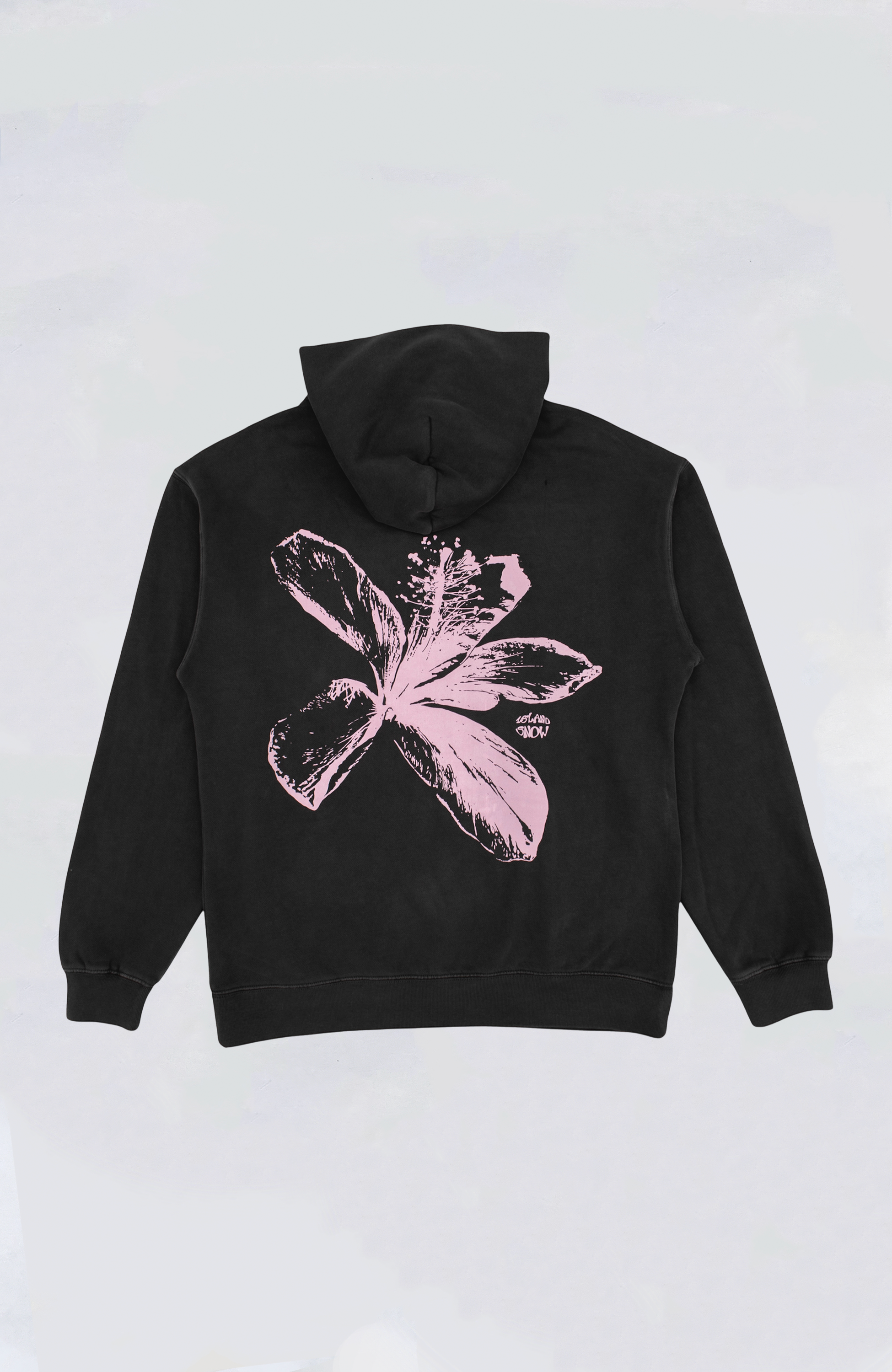 Island Snow Hawaii - IS Big Hibiscus Washed Hoodie