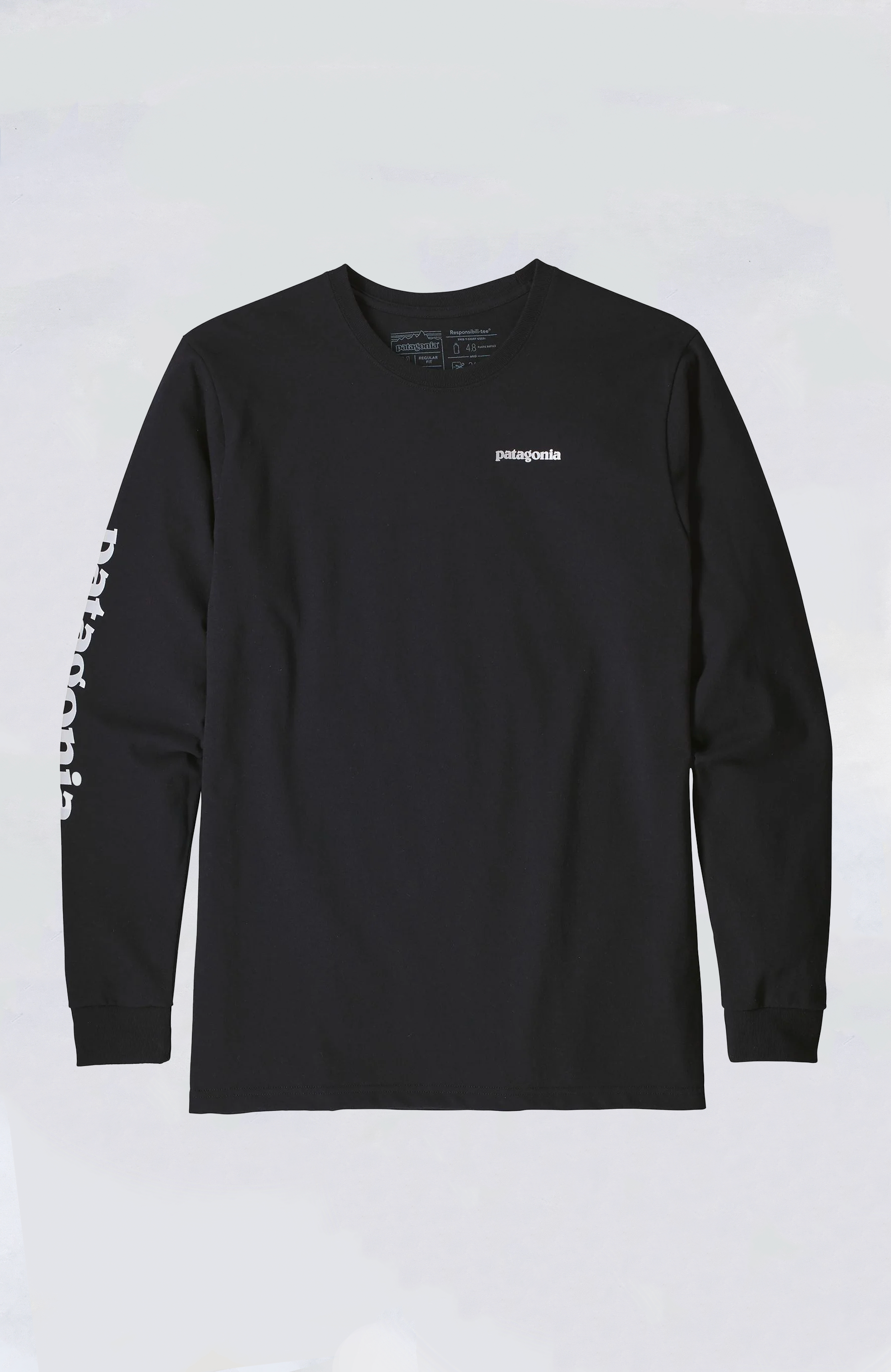 Black long best sale sleeve patagonia shirt