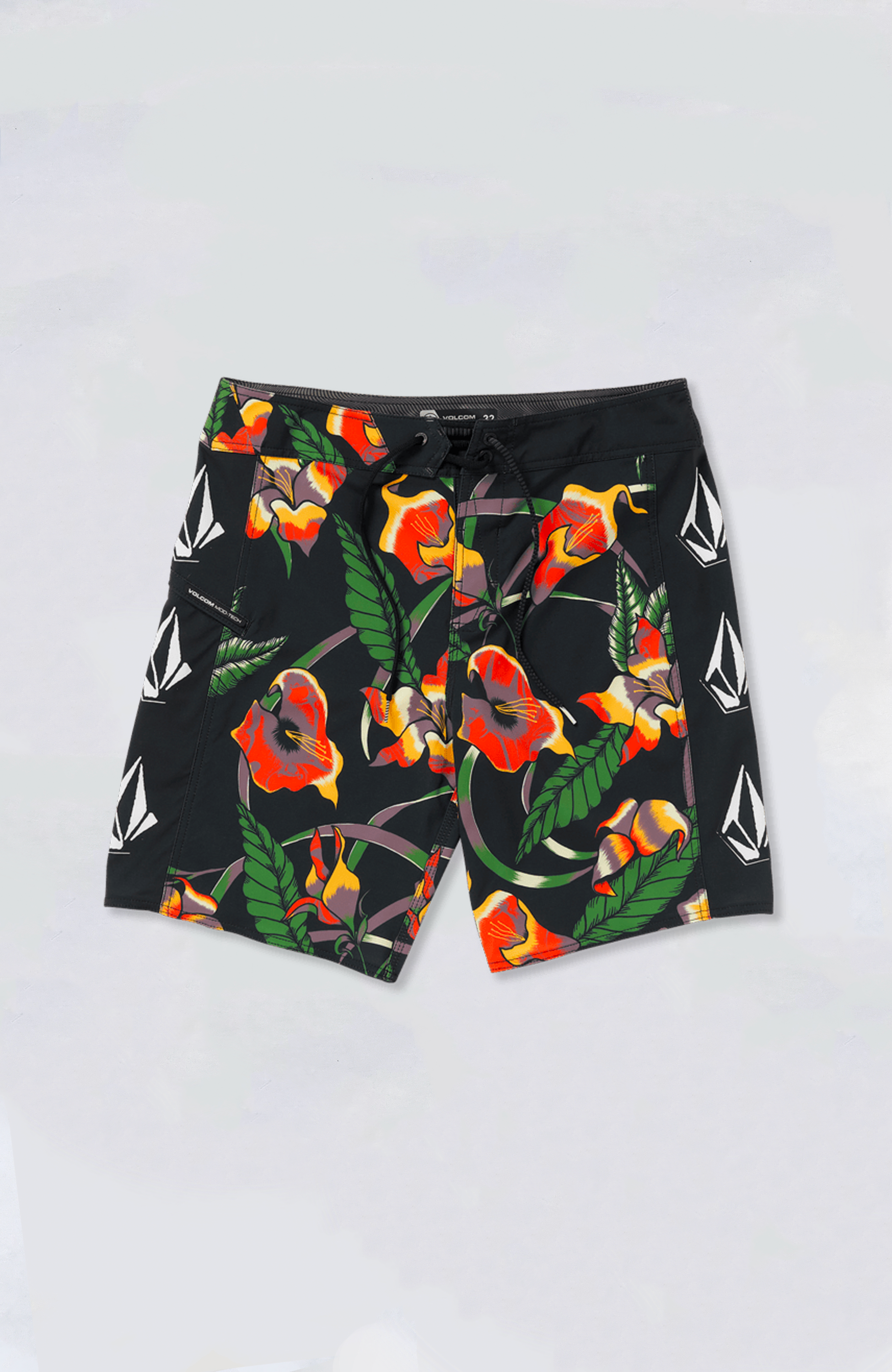 Volcom Boardshort - Iconic Floral Mod 19 | Volcom – Island Snow Hawaii