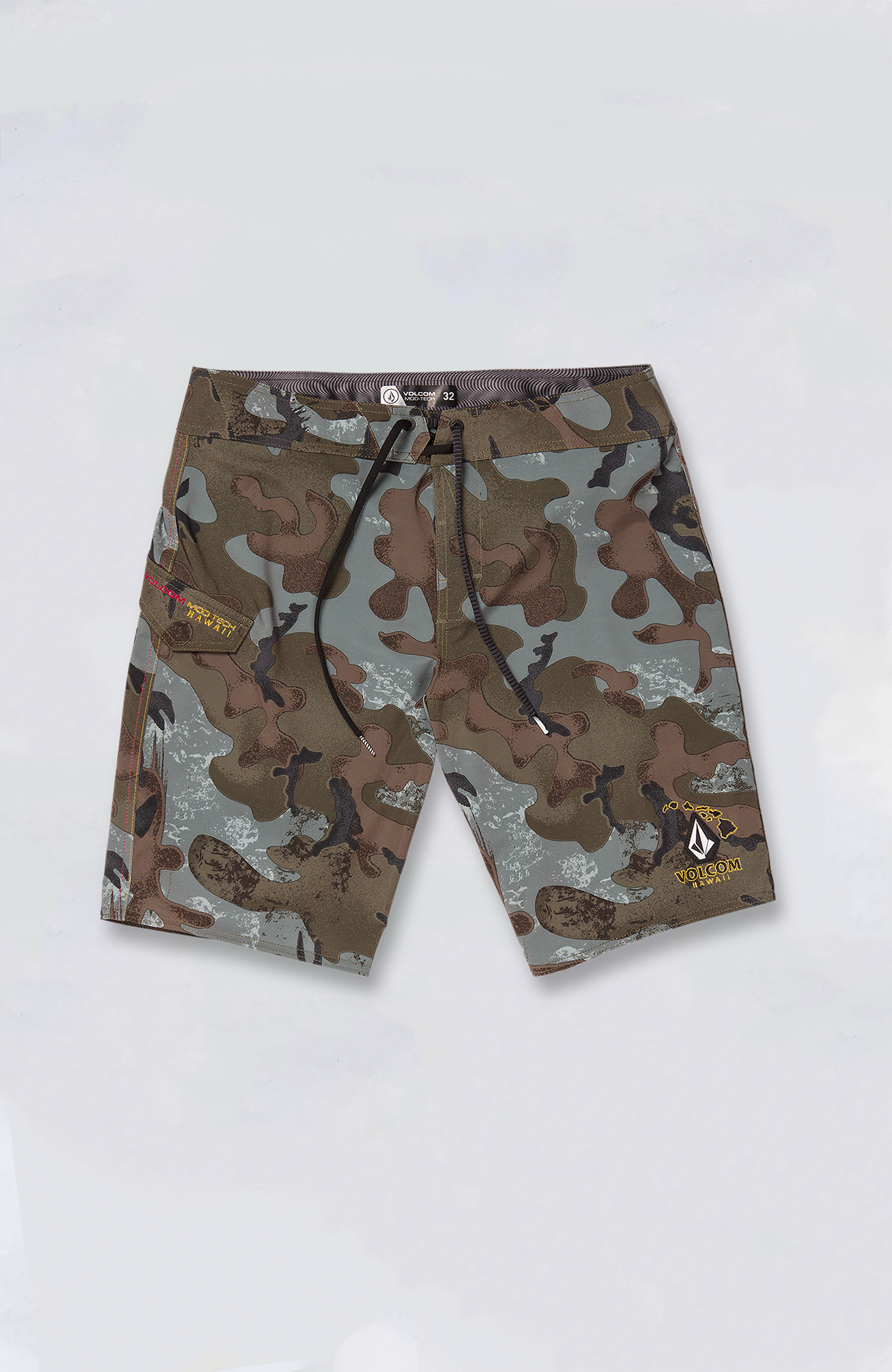 Mr ALOHA　VOLCOM  Volcom - Aloha Flag Tee – Island Snow Hawaii