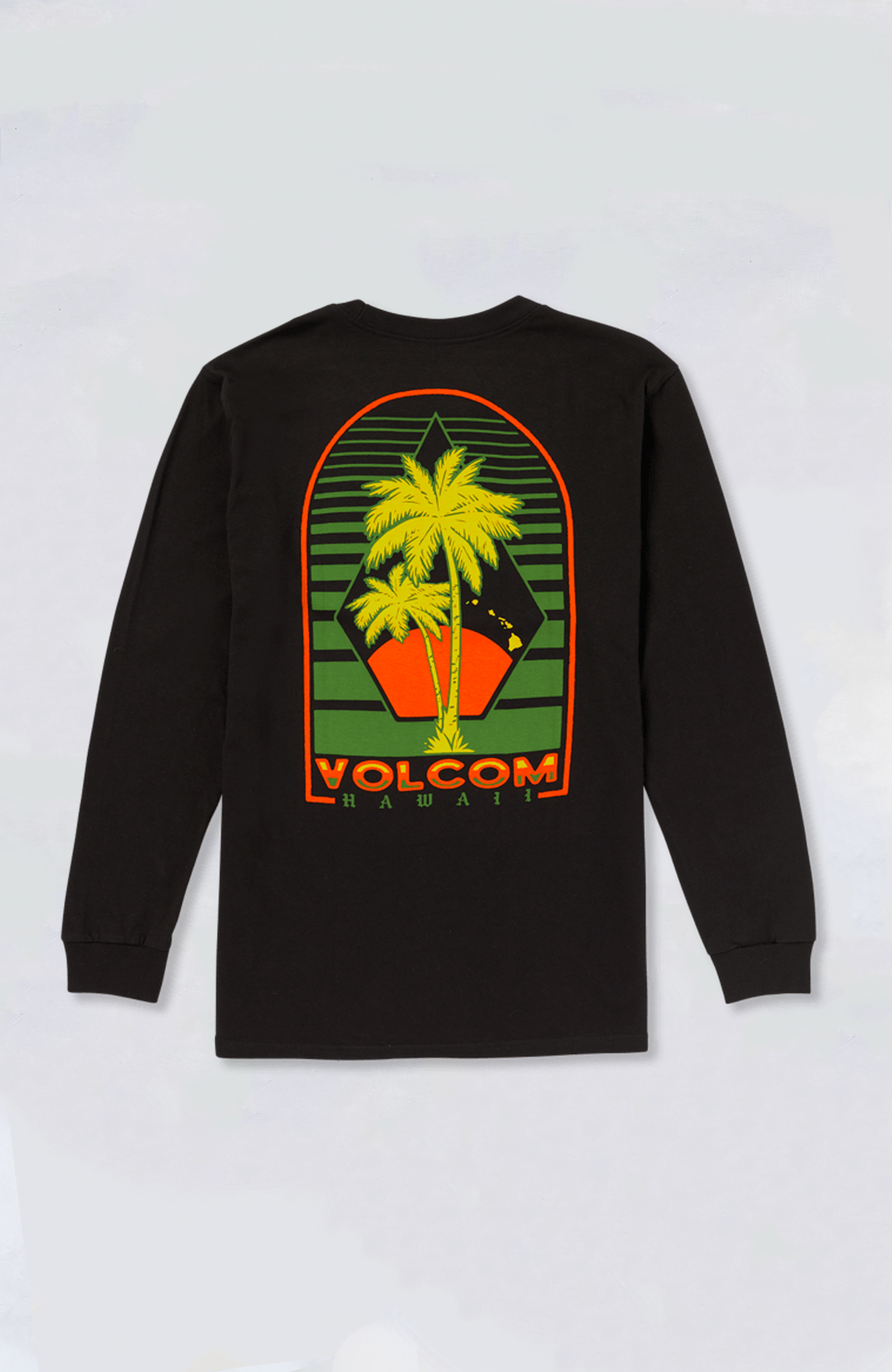 volcom - 新品タグ付　VOLCOM ハワイ 限定 Tシャツ カットソー 花柄 ブラック L 新品タグ付 VOLCOM ハワイ 限定 Tシャツ カットソー 花柄