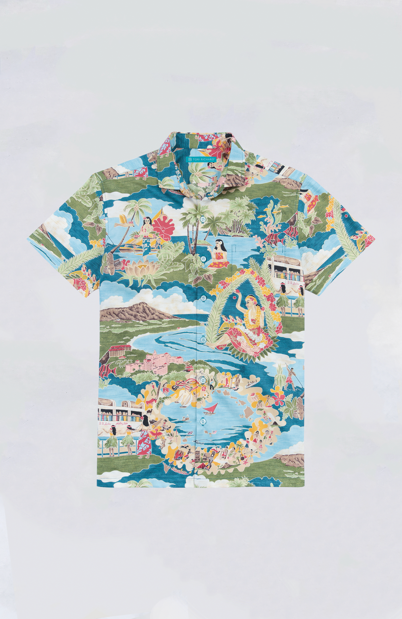 Tori Richard - Boat Day Aloha Aloha Shirt