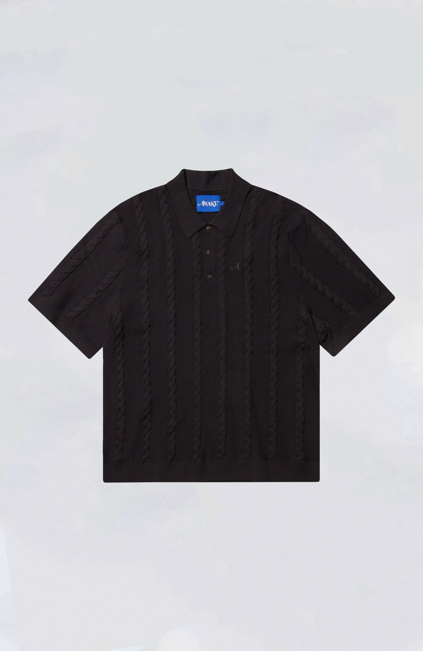 Awake NY - Cable Knit Polo