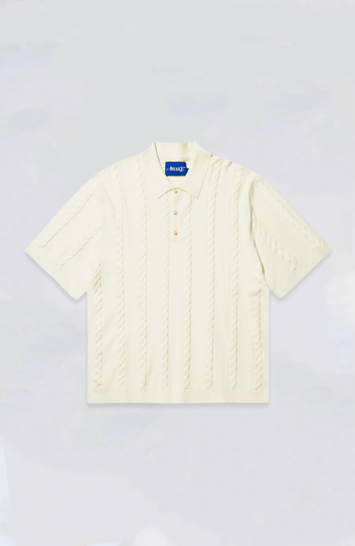 Awake NY - Cable Knit Polo