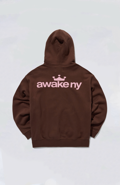 Awake NY - Crown Logo Full-Zip Hoodie