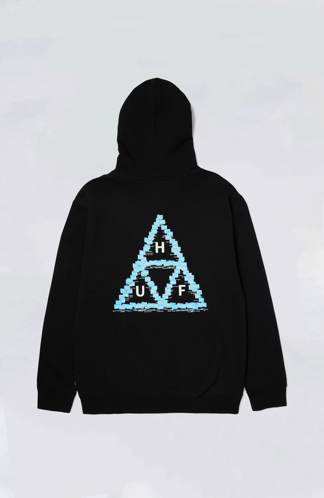 トップス HUF collaboration with #FR2 Hoodie L HUFGalaticComboHoodBlackFront_