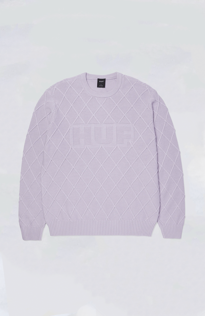 HUF OG LOGO CREW SWEATER パープル HUF OG LOGO CREW SWEATER パープル（Sweatshirts – HUF Worldwide）