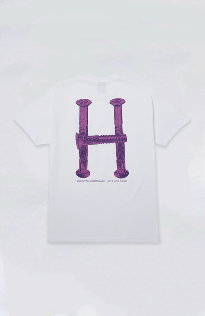 HUF - HUF x Bronze56K H Bolts Triple Triangle T-Shirt