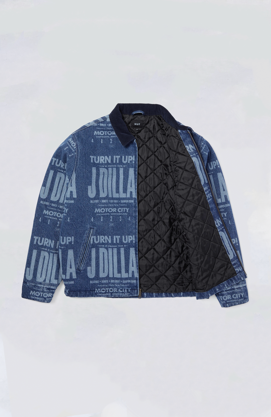 huf J DILLA ジャケット HUF2HUFxJDillaPostedWorkJacket