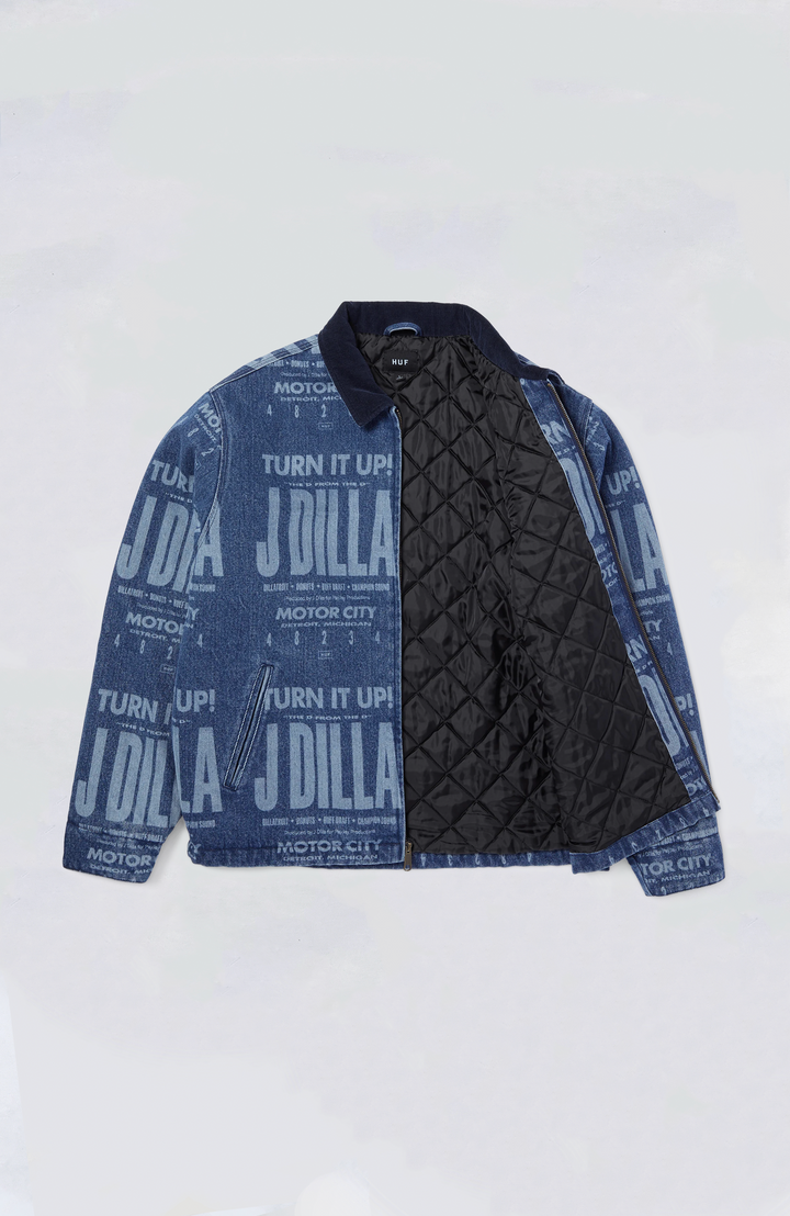 HUF - HUF x J Dilla Posted Work Jacket – Island Snow Hawaii