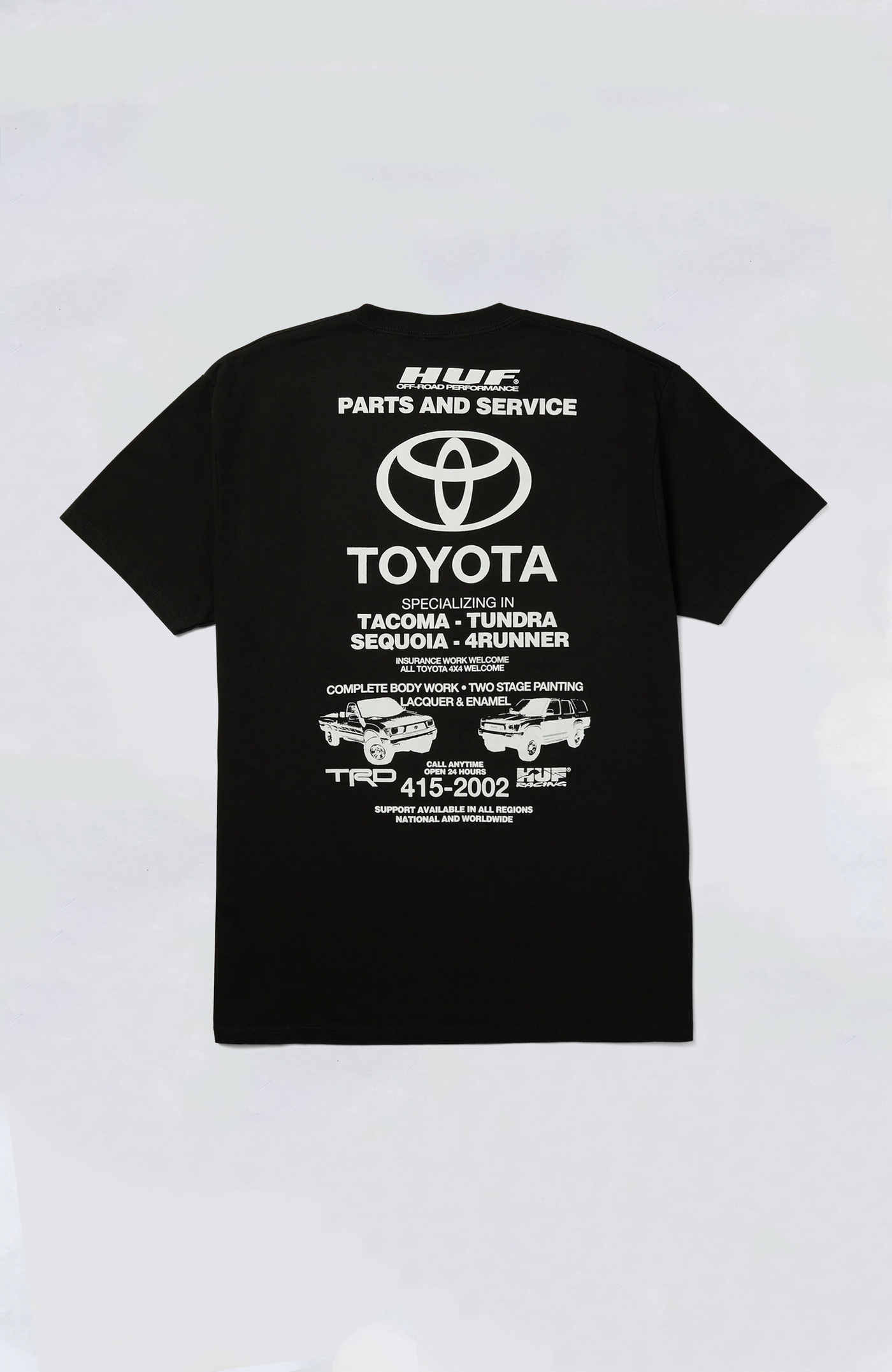 HUF - HUF x Toyota TRD Service Department S/S Tee