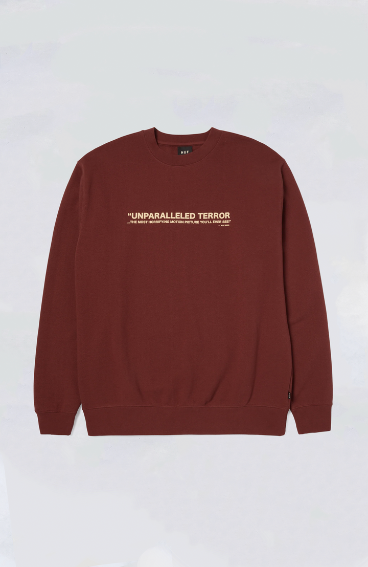 HUF x The Texas Chainsaw Massacre Unparalleled Terror Crewneck