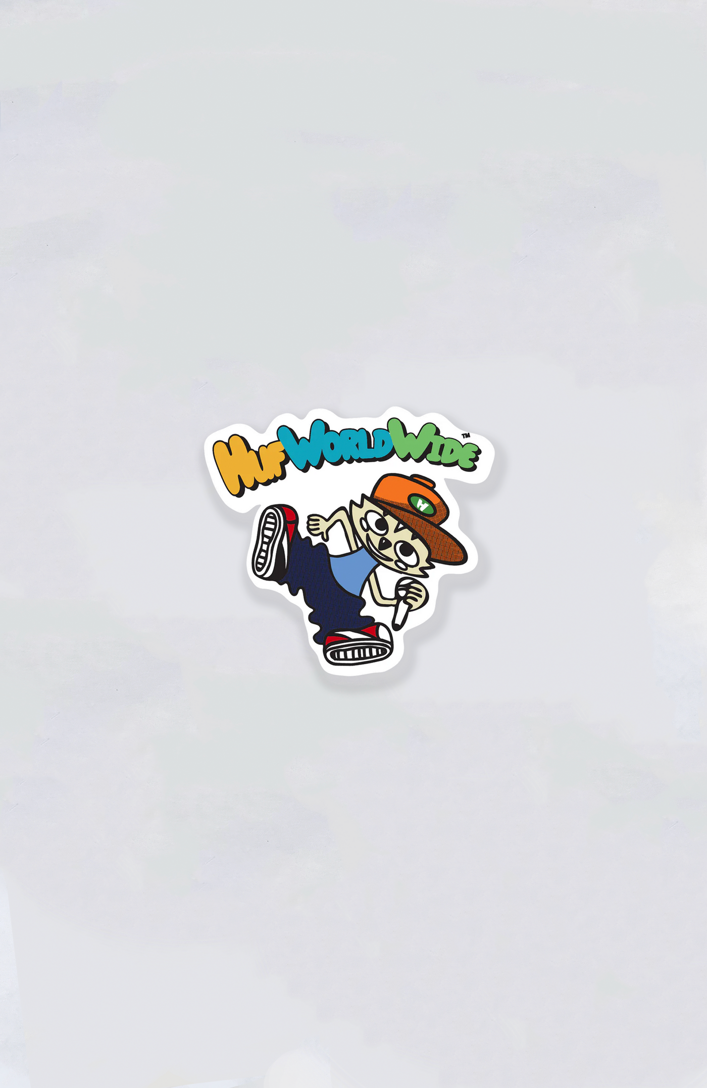 HUF - Chop Kick Block Sticker
