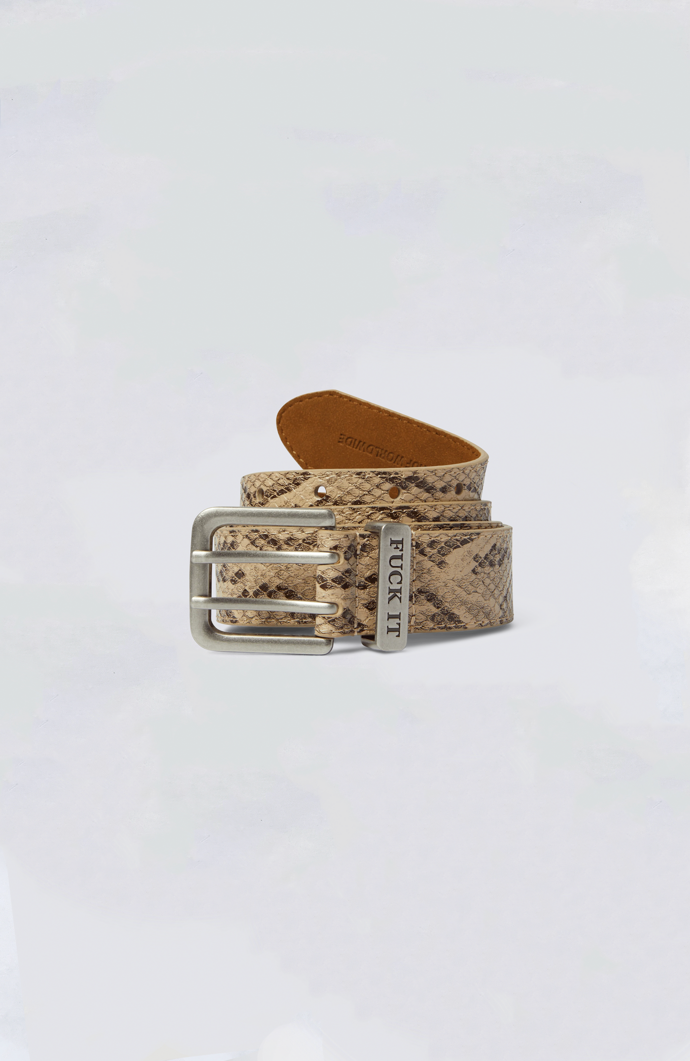 HUF - Fuck It Snakeskin Belt