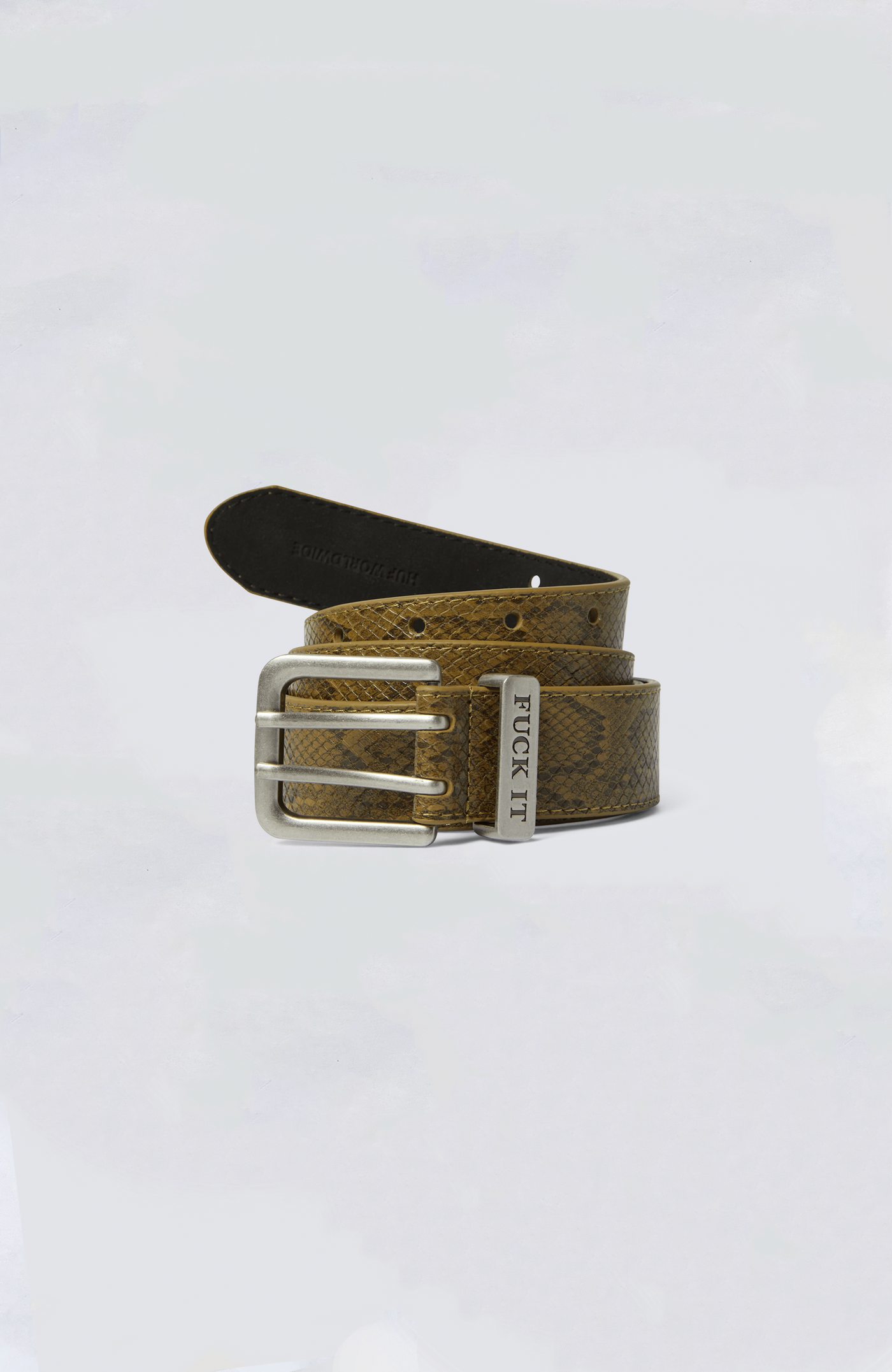 HUF - Fuck It Snakeskin Belt