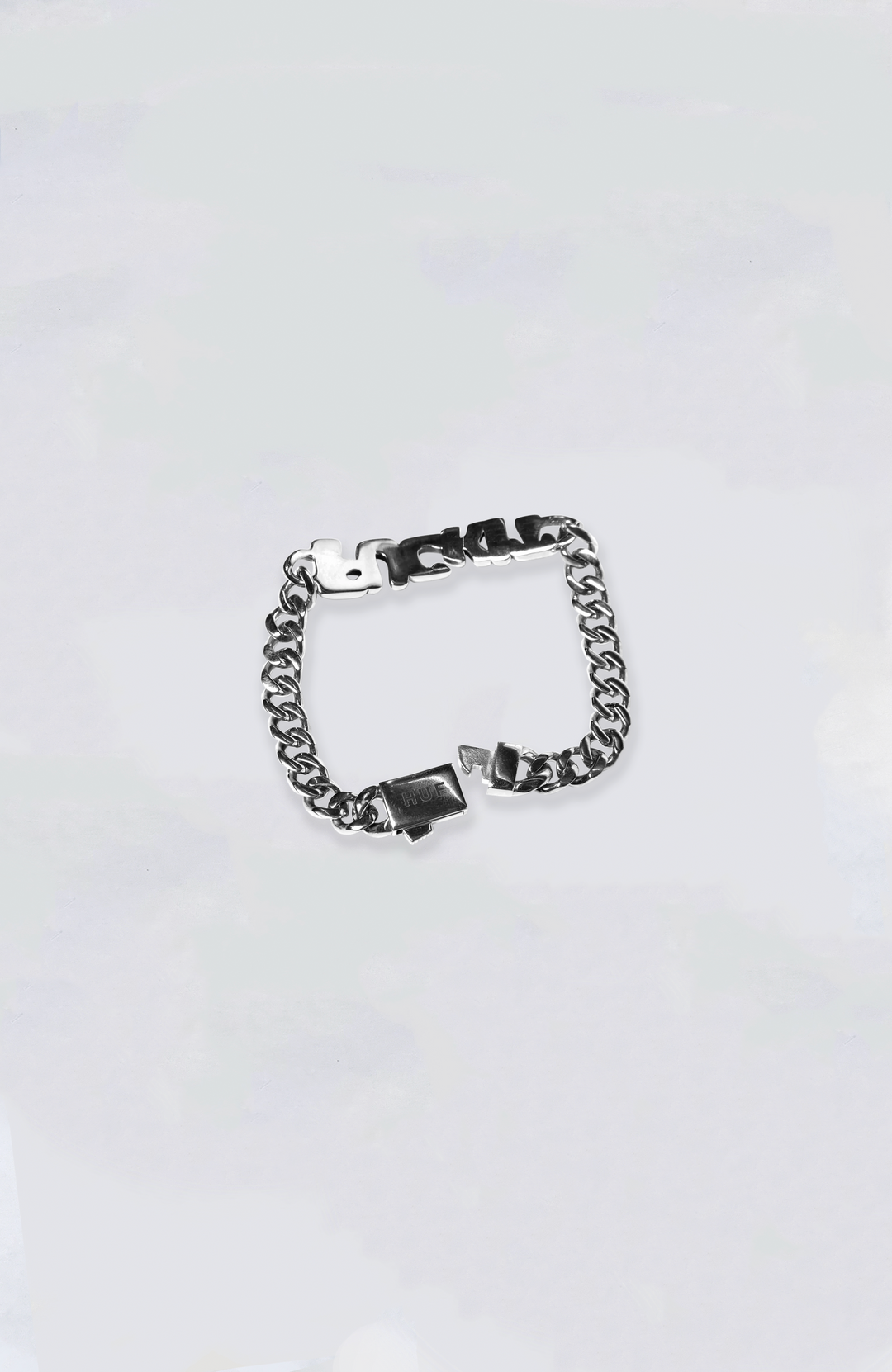 HUF ブレスレット FUCK IT BRACELET HUF Fuck It Silver Bracelet | Zumiez