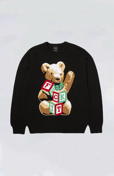HUF - Gift Bear Intarsia Sweater