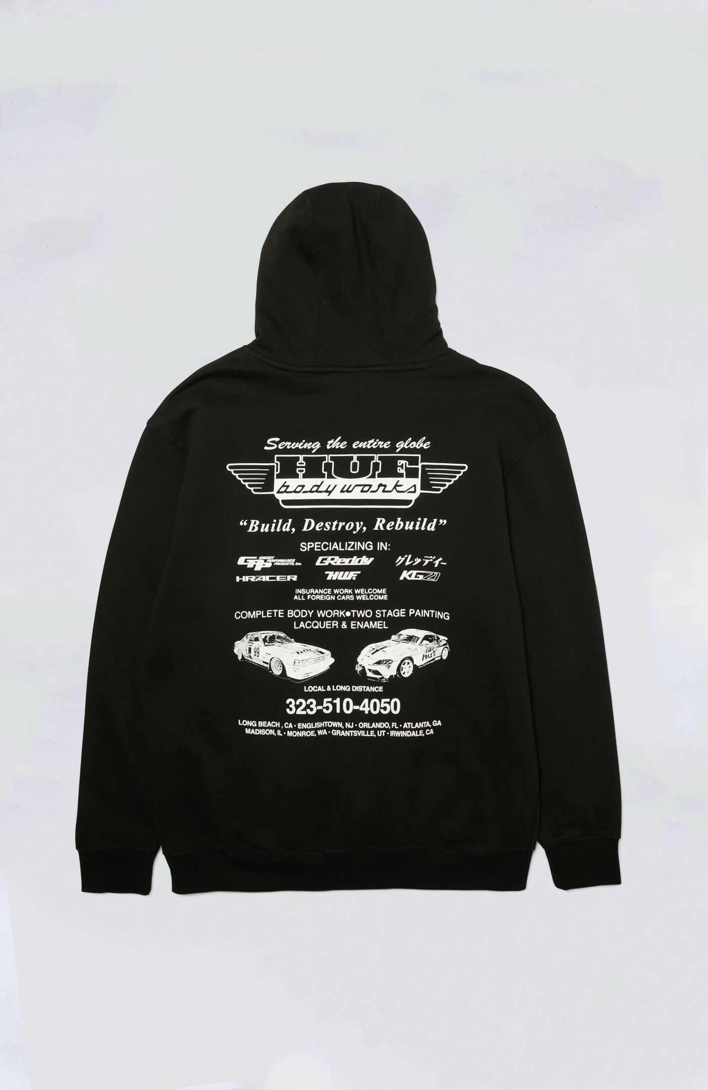 HUF - HUF X GReddy Body Works Hoodie