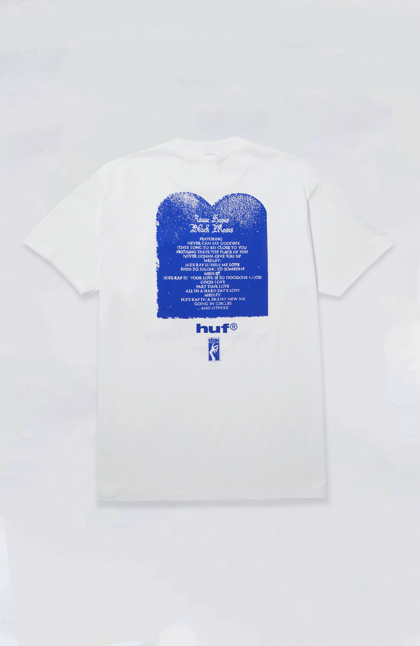 HUF - HUF x Isaac Hayes Black Moses Heavyweight Tee