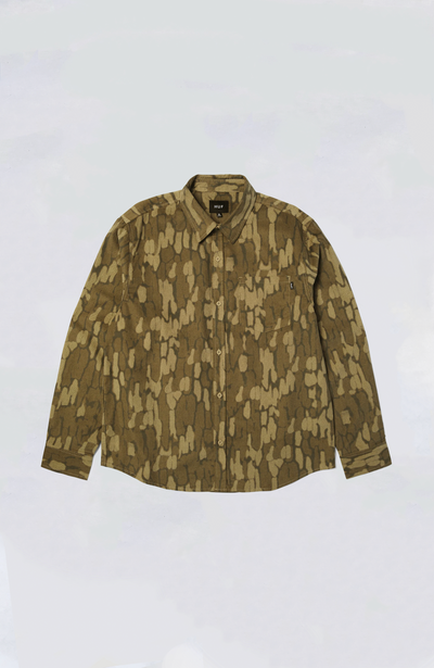 HUF - Warped Camo Corduroy Shirt