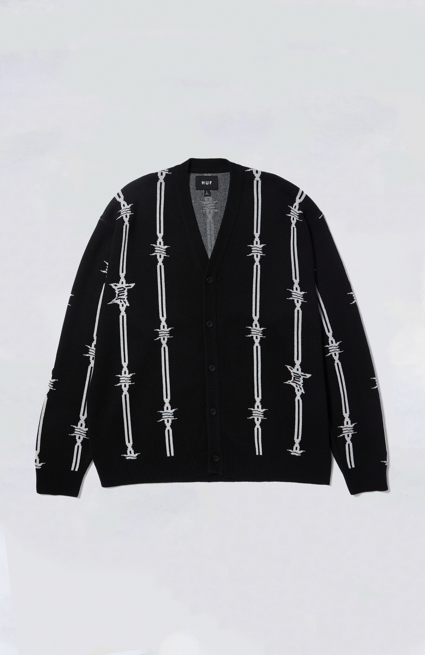 HUF Knit - Barbed Wire Cardigan