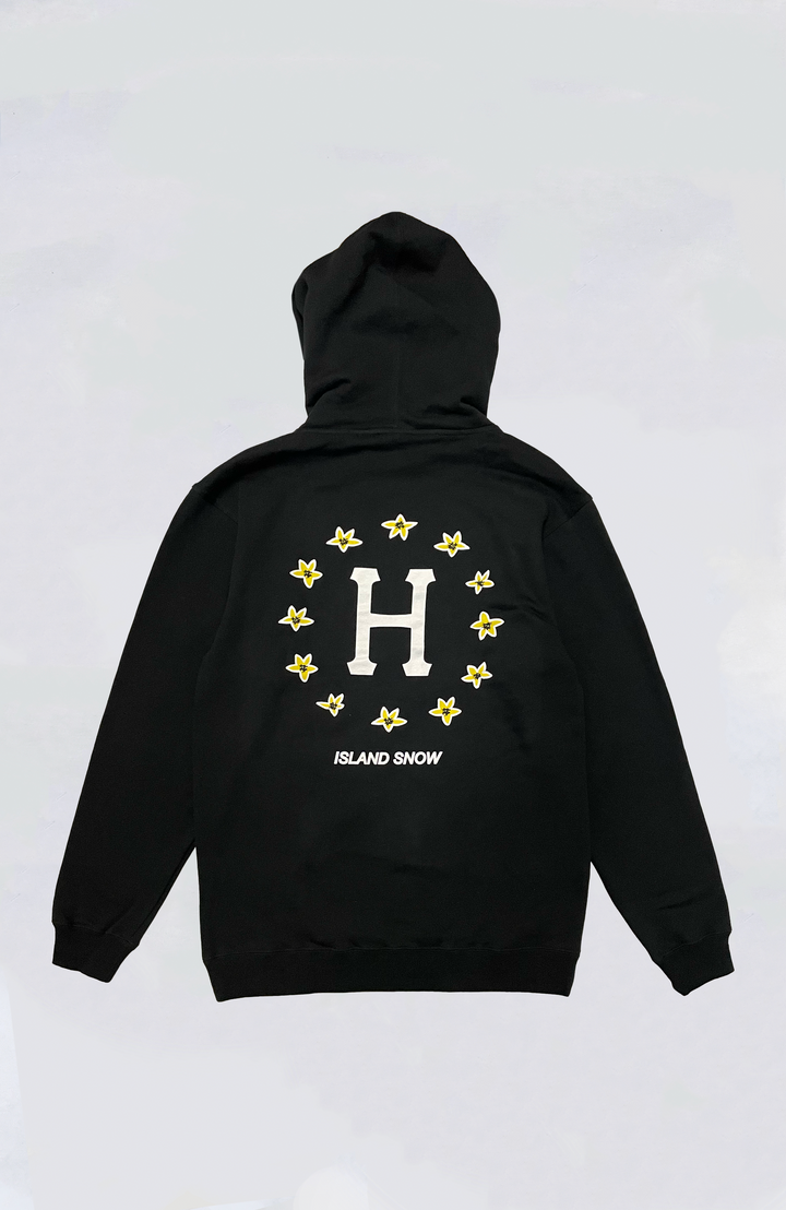 トップス HUF collaboration with #FR2 Hoodie L HUFGalaticComboHoodBlackBack_7