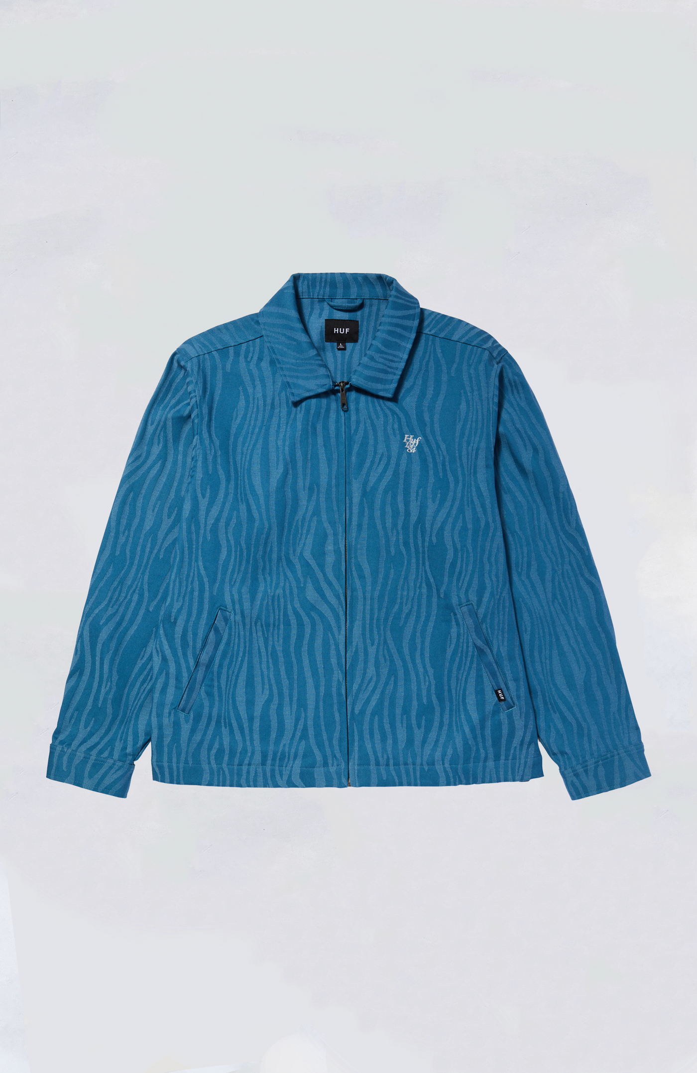 HUF - Jacquard Tiger Work Jacket – Island Snow Hawaii HUF - Jacquard Tiger Work Jacket – Island Snow Hawaii
