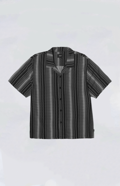 HUF Shirt - Script Stripe Resort Shirt