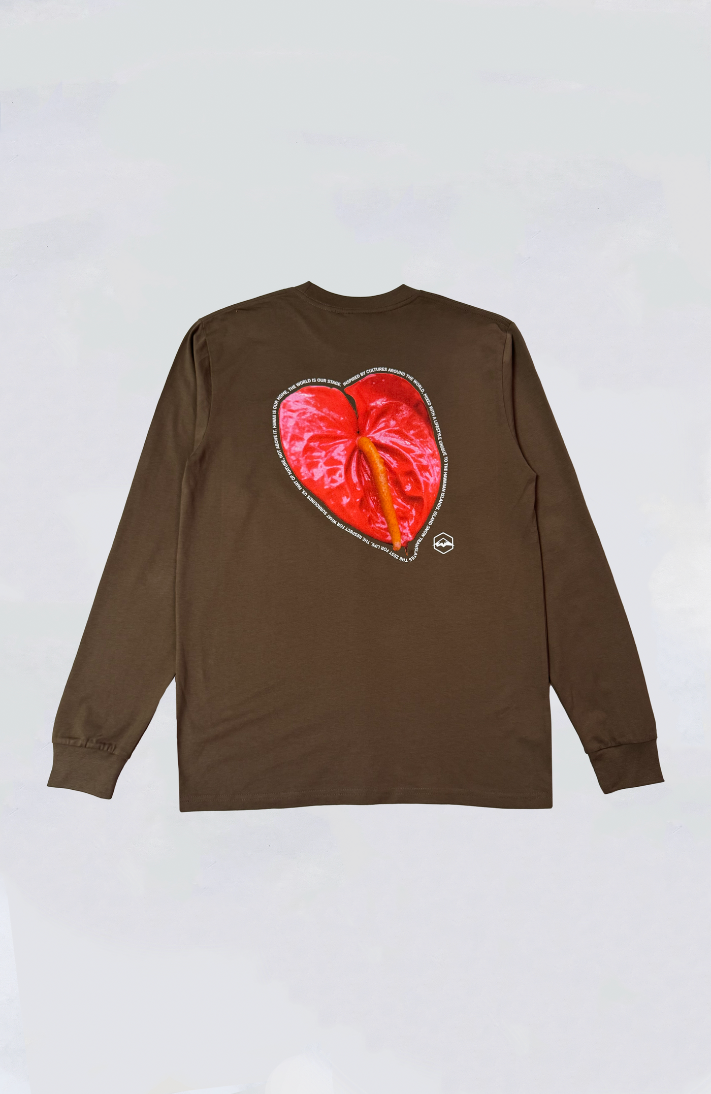 Island Snow Hawaii - IS Anthurium Premium Heavyweight L/S Tee