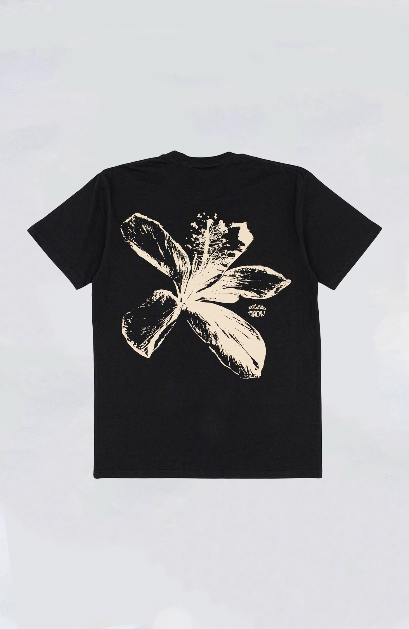 Island Snow Hawaii - IS Big Hibiscus Premium Heavyweight Tee