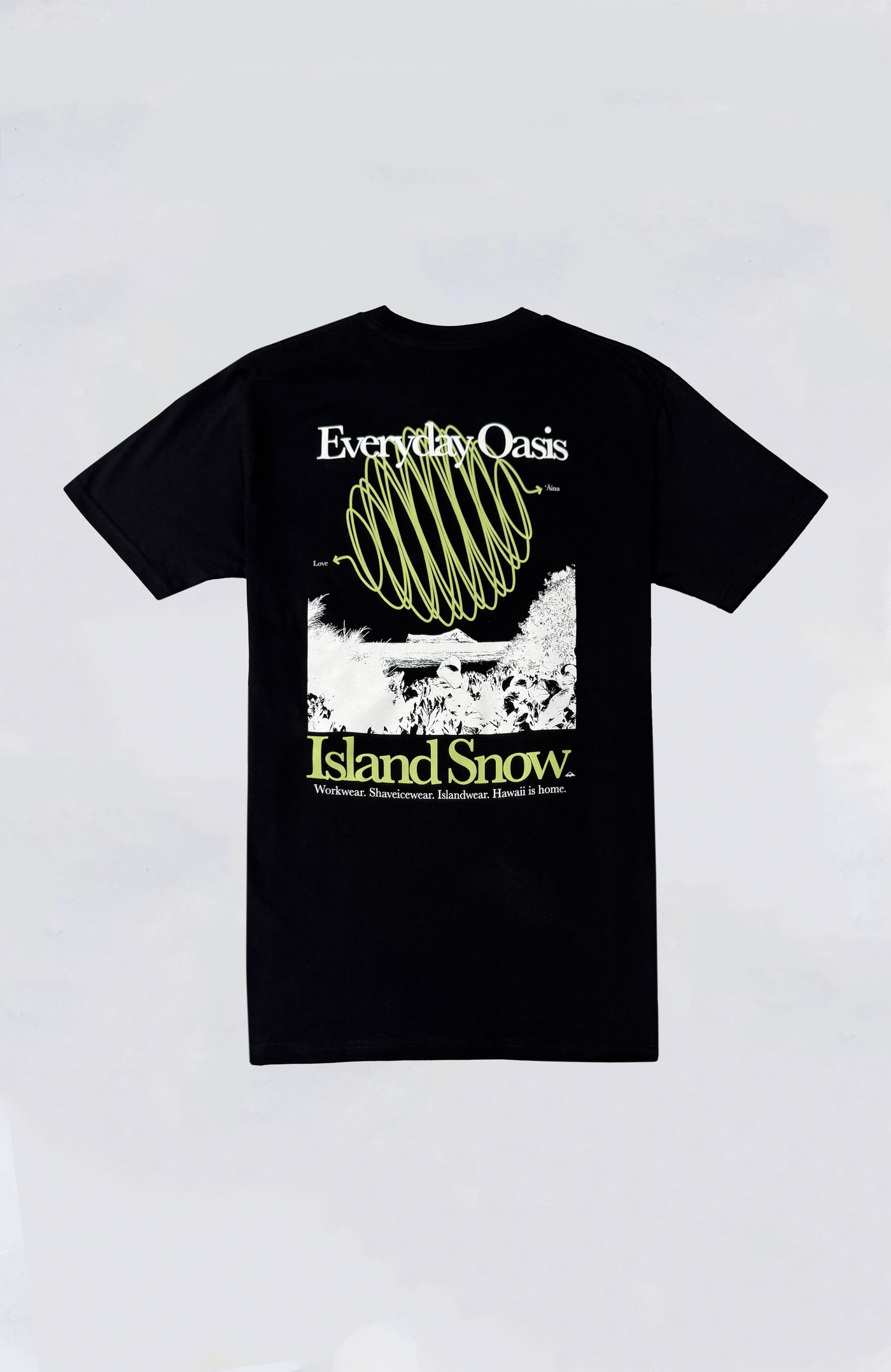 Island Snow Hawaii - IS Everyday Oasis Premium Heavyweight Tee