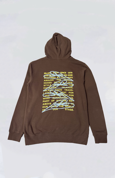 Island Snow Hawaii - IS Leaves Fallin Hoodie