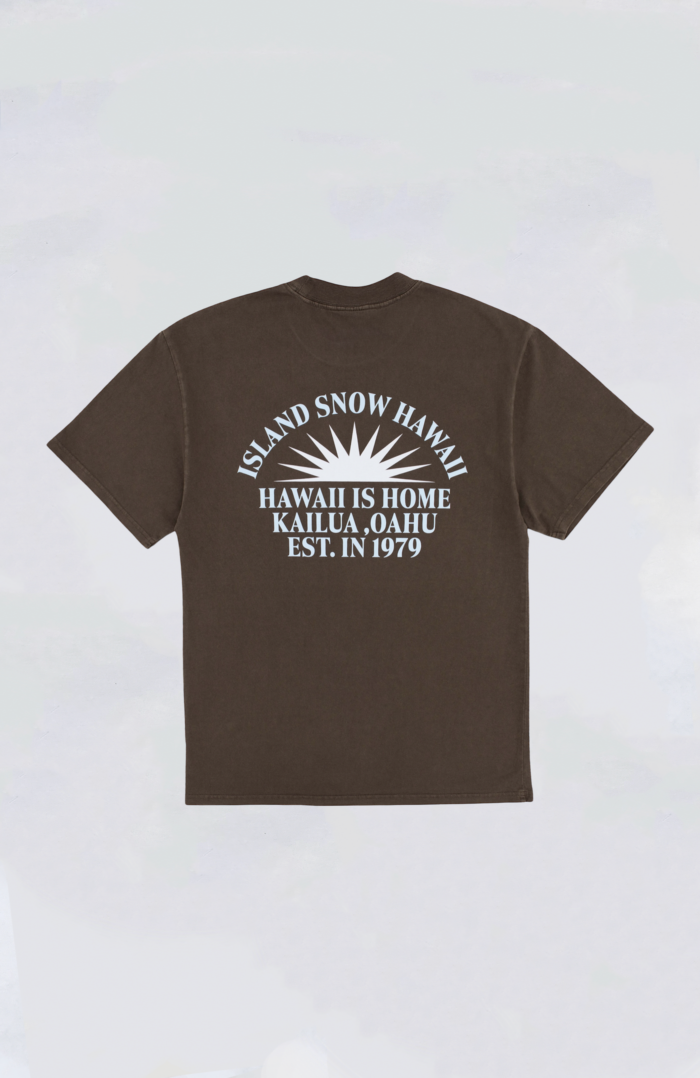 Island Snow Hawaii - IS Hawaii is Home Washed Heavy Tee