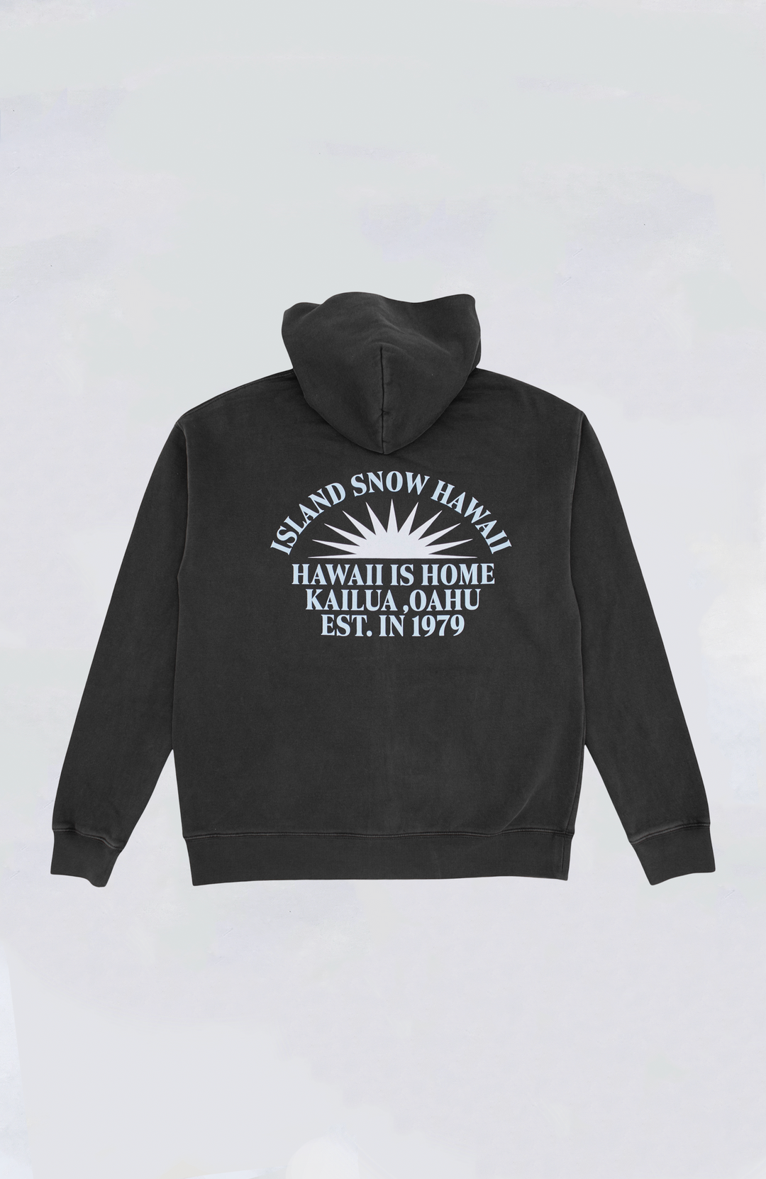 IS Hawaii is Home Washed Zip Hood Island Snow Hawaii