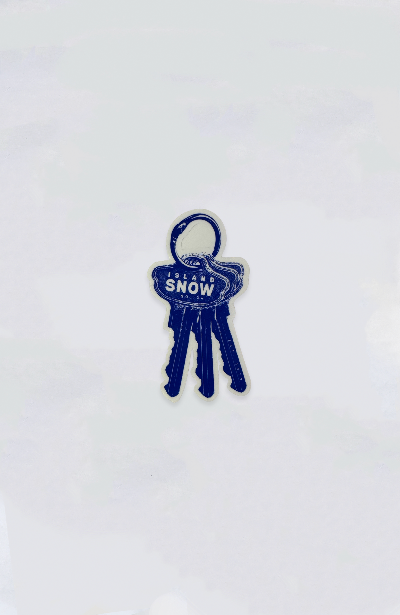 Island Snow Hawaii - IS Keys Sticker