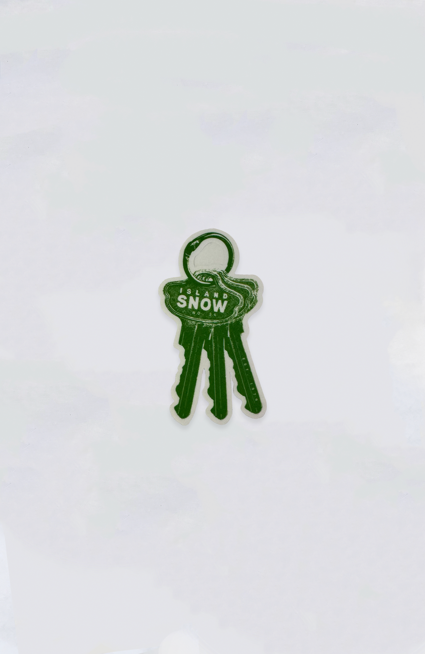 Island Snow Hawaii - IS Keys Sticker