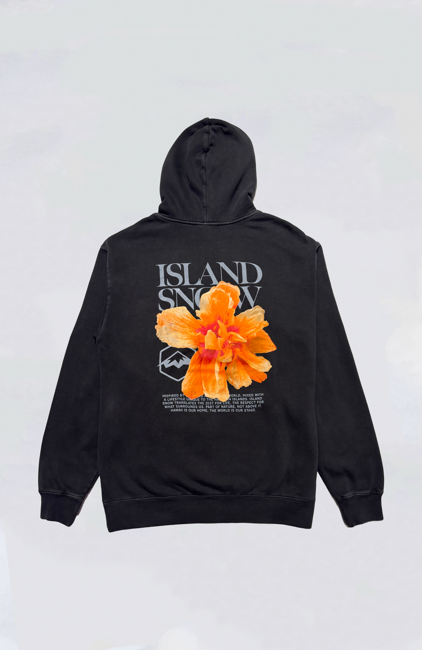 Island Snow Hawaii - IS Sunrise Hibiscus Washed Hoodie