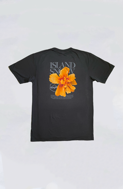Island Snow Hawaii - IS Sunrise Hibiscus Premium Garment Dyed Tee
