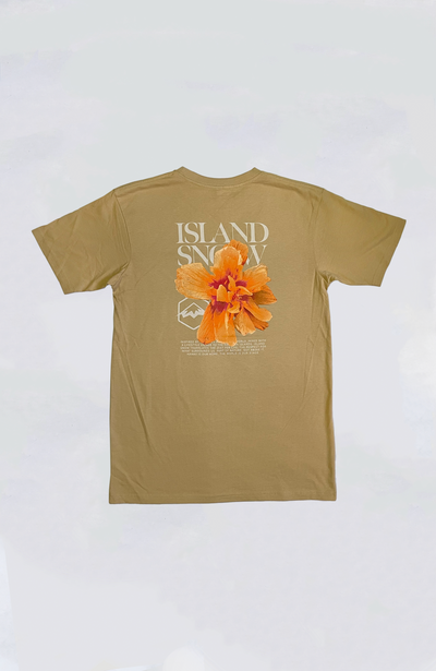 Island Snow Hawaii - IS Sunrise Hibiscus Heavyweight Tee