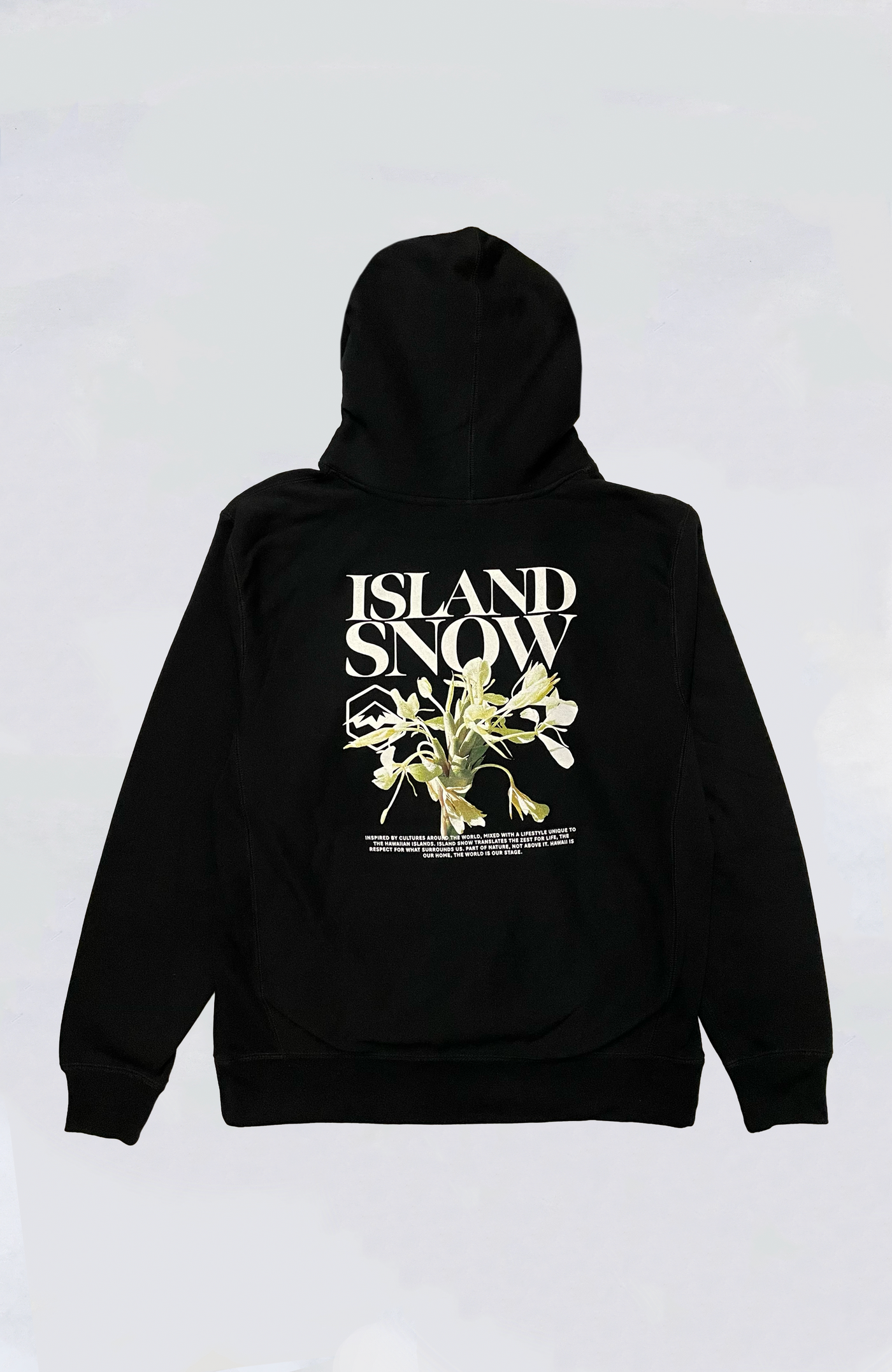 Island Snow Hawaii - IS White Ginger Hoodie