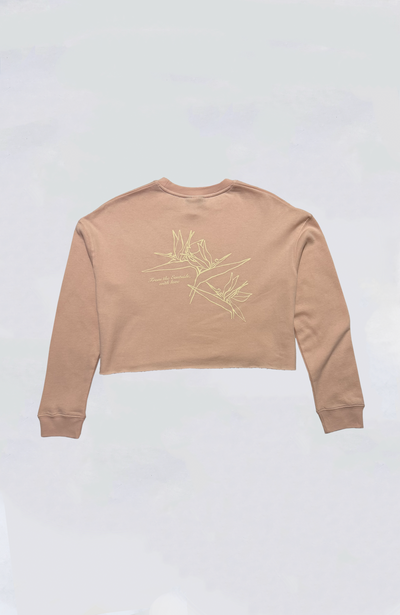 Kailua Girls - KG Eastside Paradise Lightweight Crop Crew Sweat