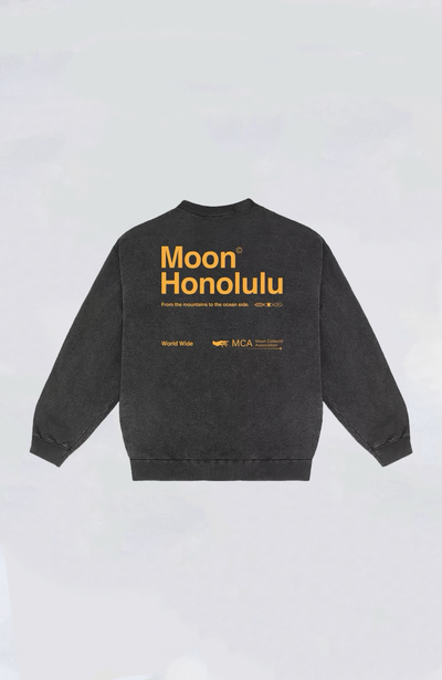 Moon Collective Crew Sweat - Moon Honolulu