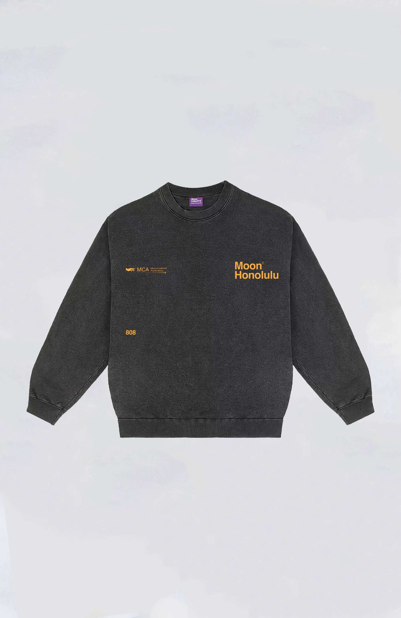 Moon Collective - Moon Honolulu Crew Sweat – Island Snow Hawaii Moon Collective - Moon Honolulu Crew Sweat – Island Snow Hawaii