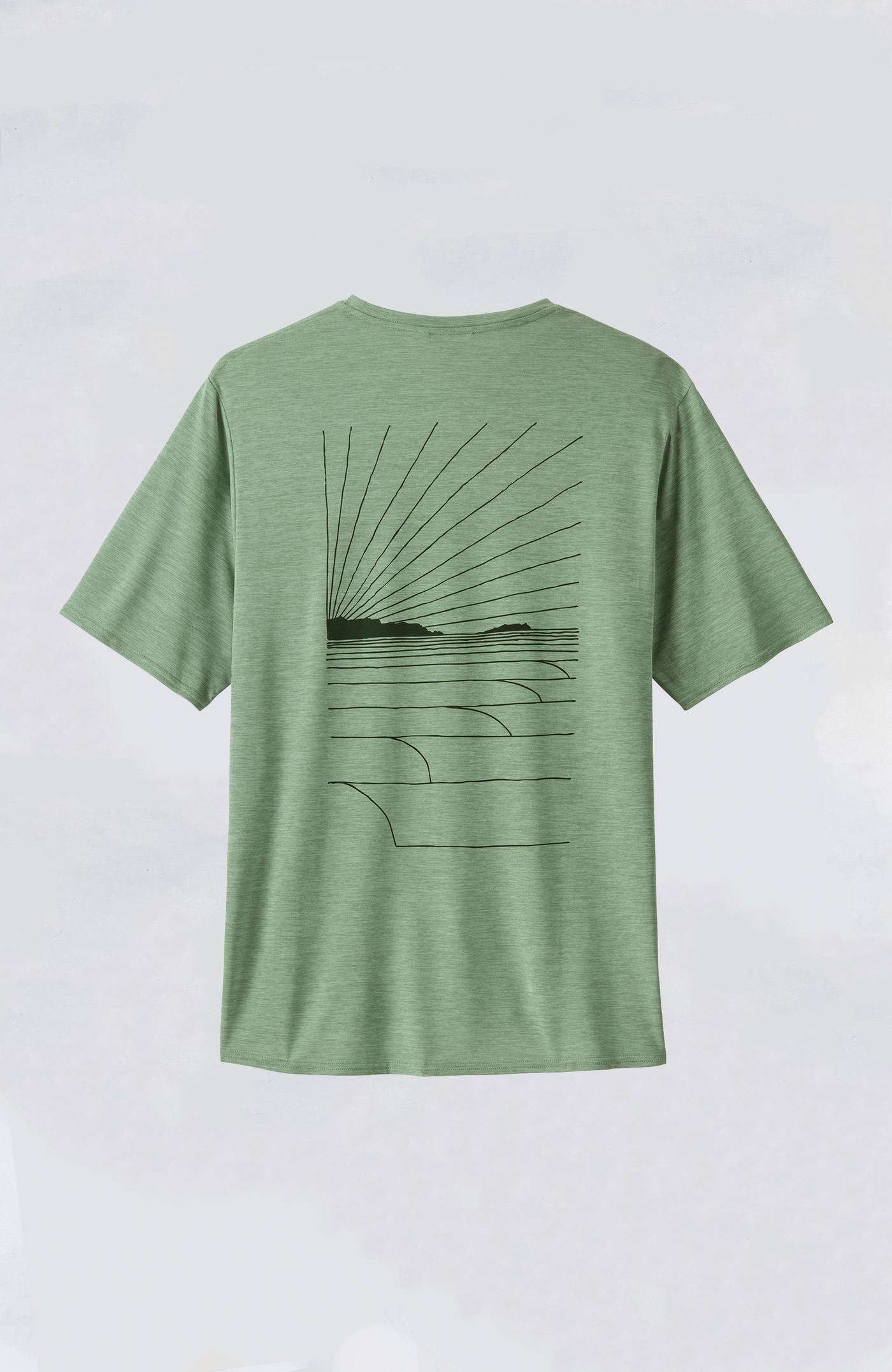 Patagonia - M's Cap Cool Daily Graphic Shirt - Waters