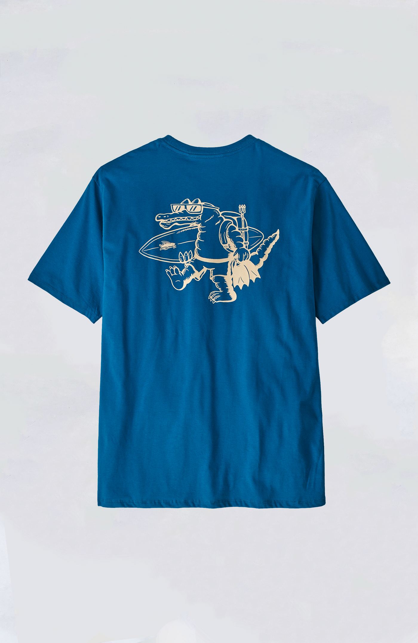 ◆Patagonia◆ Men's Water People Organic Pocket T-Shirt 3773 Patagonia - M's Water People Organic Pocket T-Shirt – Island