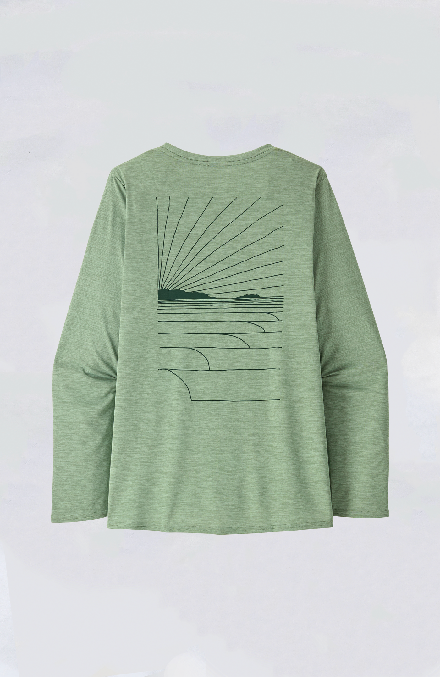 Patagonia - Women's L/S Cap Cool Daily Graphic Shirt - Waters