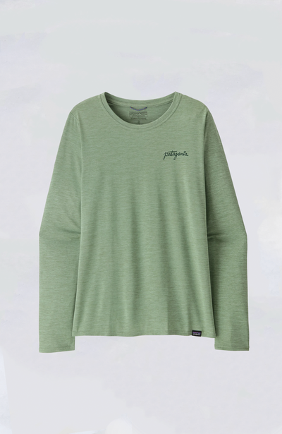 Patagonia - Women's L/S Cap Cool Daily Graphic Shirt - Waters