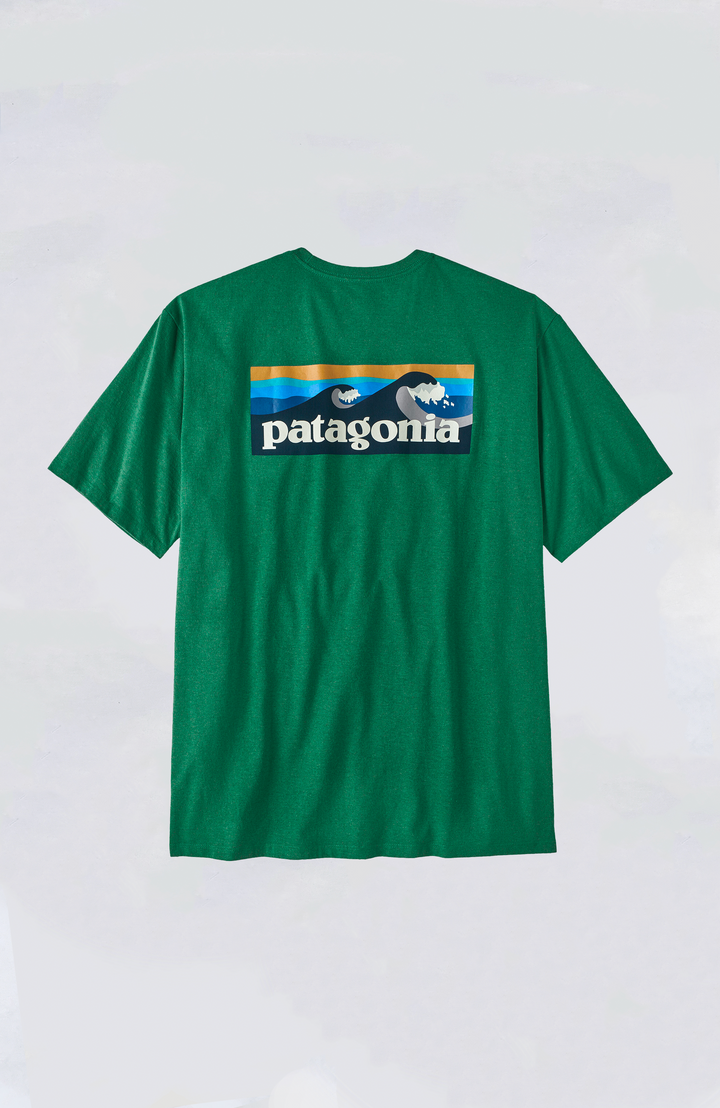 patagonia｜ (M Boardshort Logo Pocket Responsibili-Tee ( Patagonia Men's Boardshort Logo Pocket Responsibili-Tee